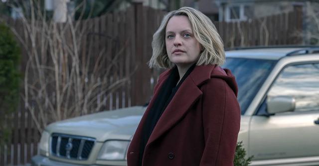 Elisabeth Moss as June in 'The Handmaid's Tale'