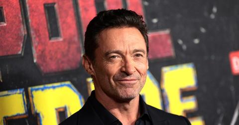 Hugh Jackman at movie premiere