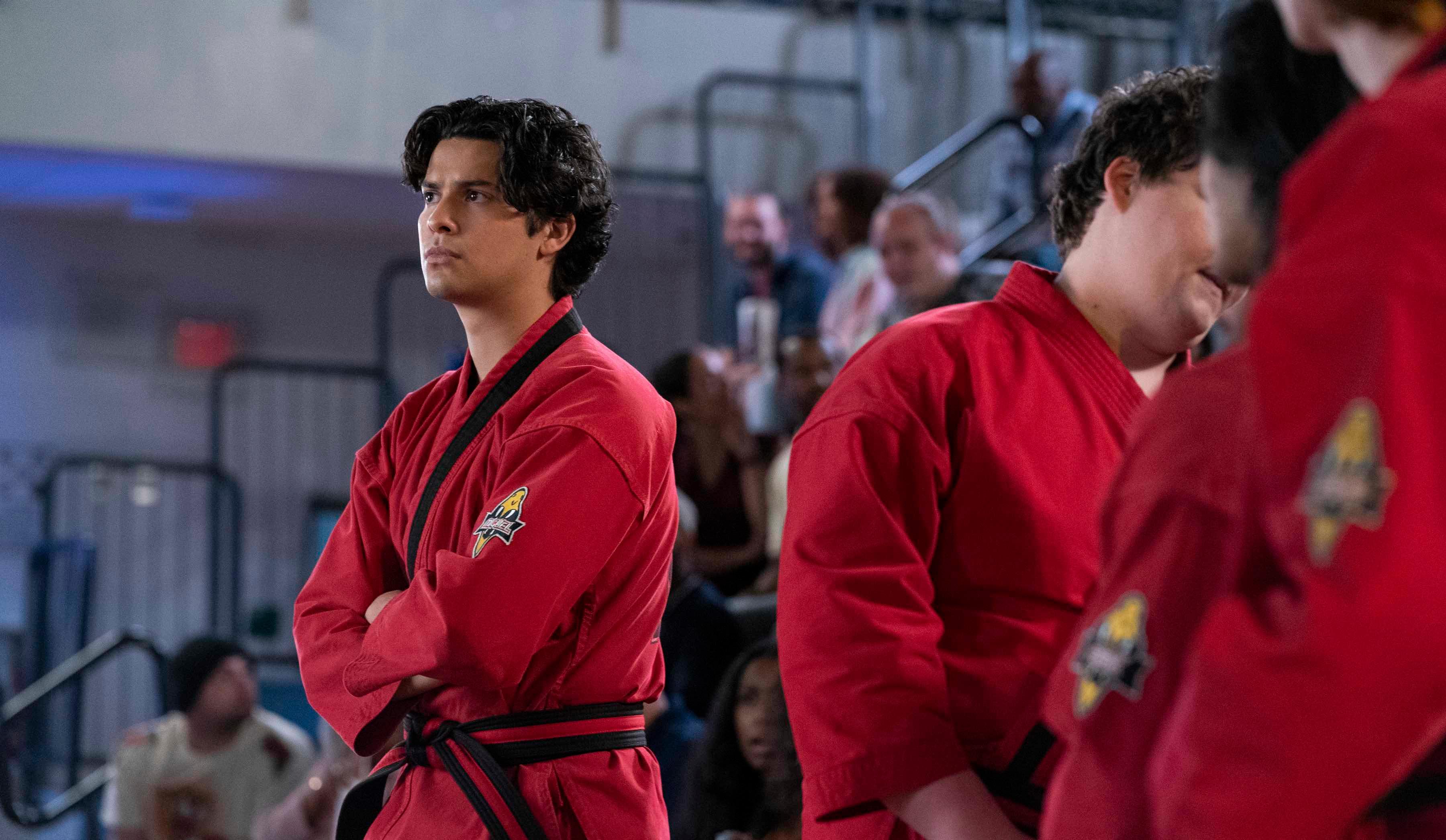 Miguel hops on a bus to Mexico City to meet his dad in the Season 4 finale of 'Cobra Kai.'