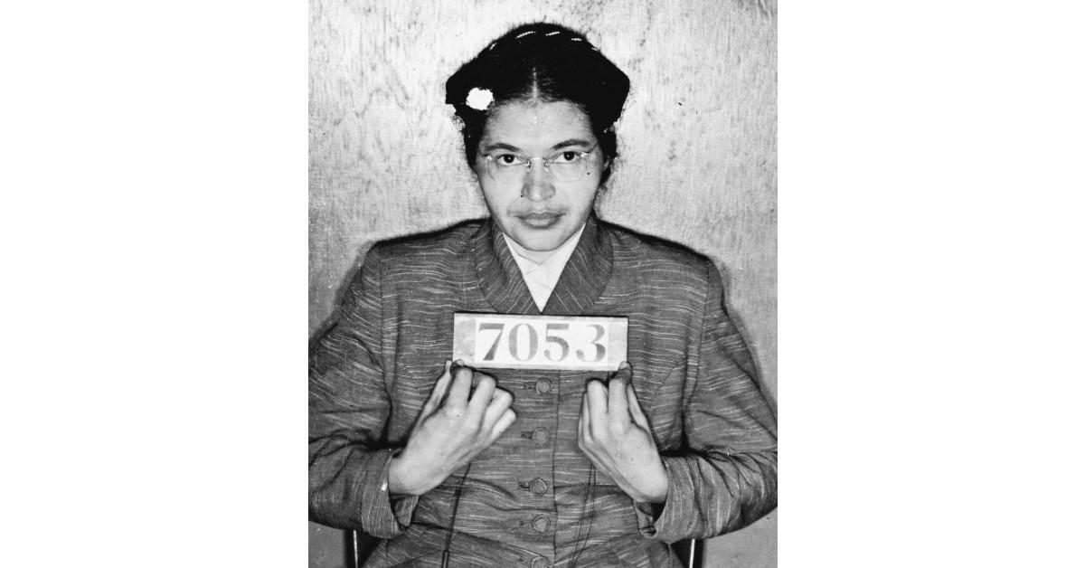 Rosa Parks' mugshot