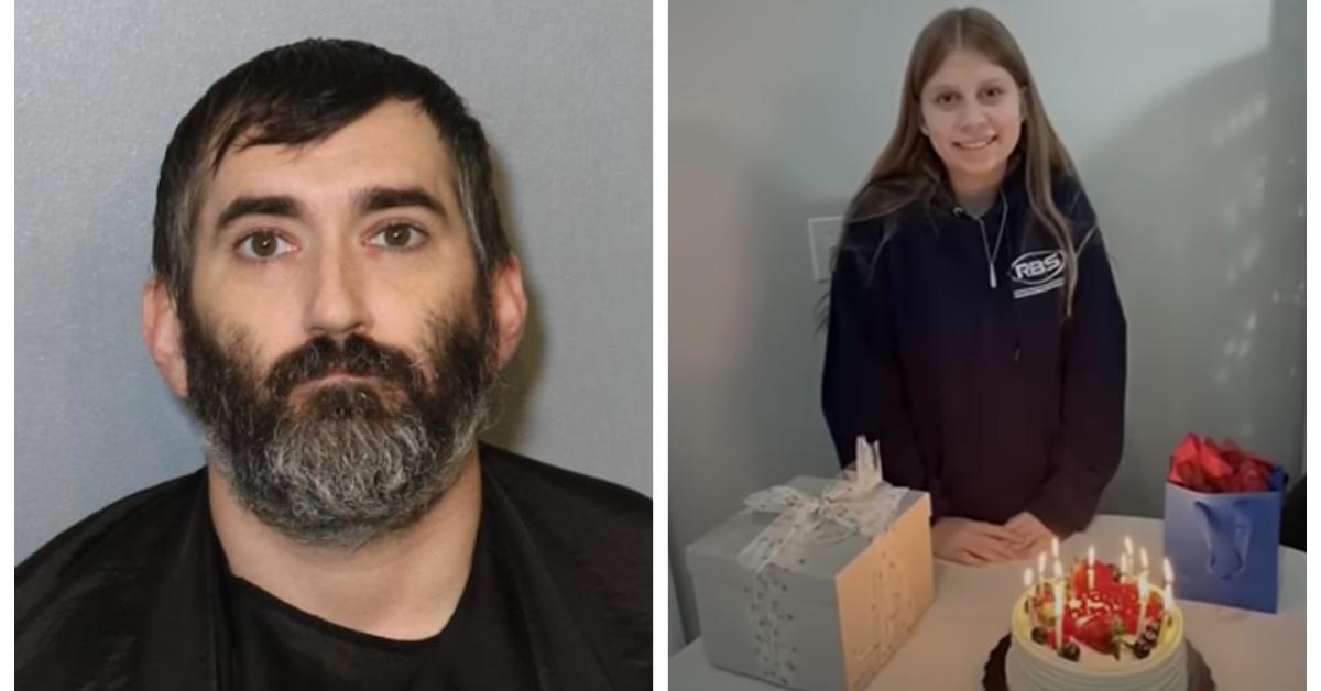 Stephan Sterns's mug shot; Madeline Soto thirteenth birthday