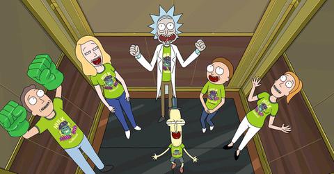 rick and morty cover