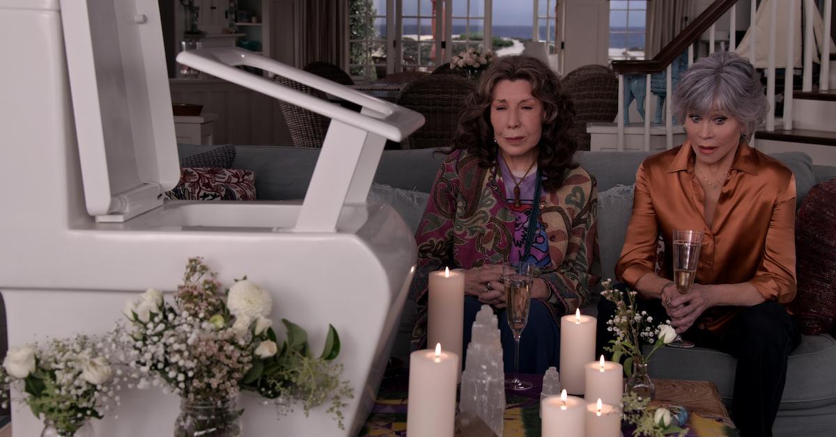 Lily Tomlin and Jane Fonda in 'Grace and Frankie'