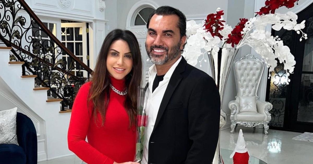 Jennifer and Bill Aydin on Valentine's Day 2022 