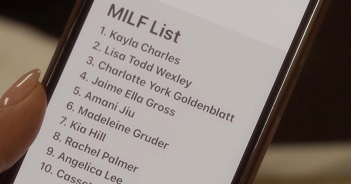 MILF List in 'And Just Like That'