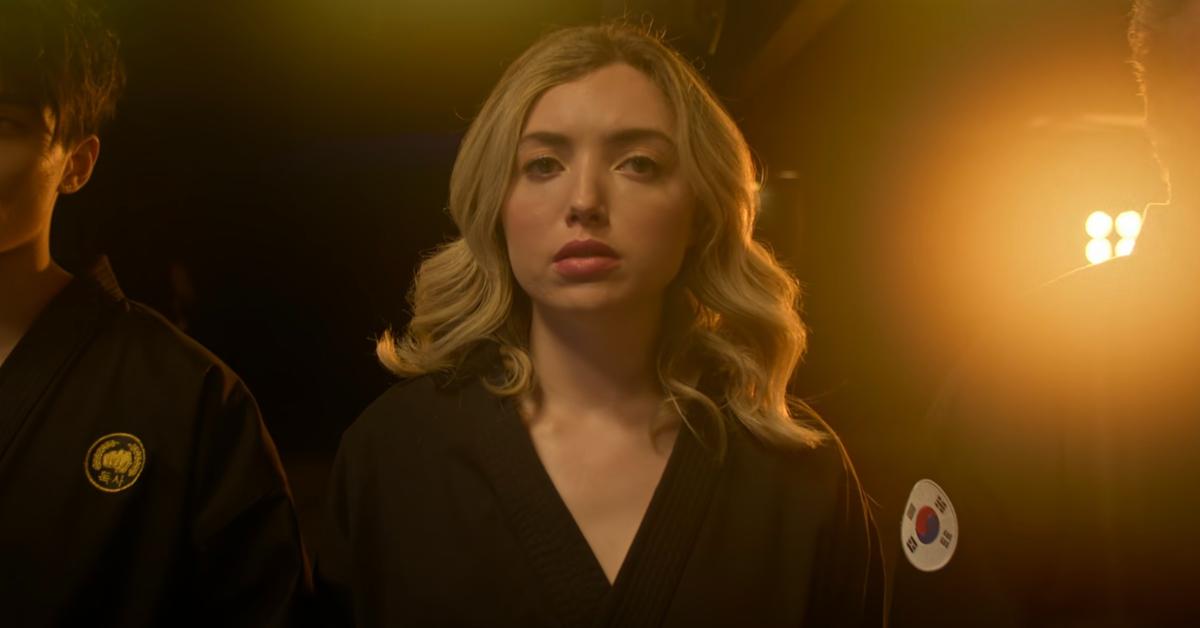 Peyton List as Tory Nichols in Season 6, Episode 5 of 'Cobra Kai.'