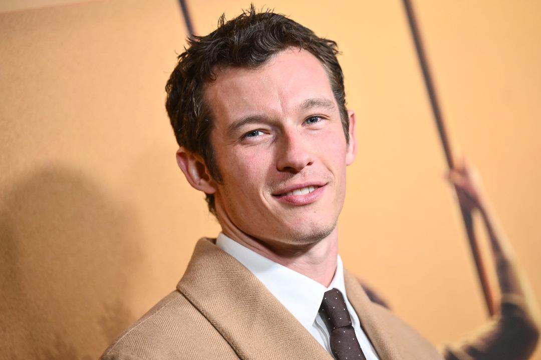 callum turner on the red carpet 