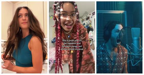 TikTok creators and 'Epic the Musical' content