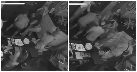 TikTok user @itscharislove shares footage of the time she shaved a child from choking to death at a restaurant.