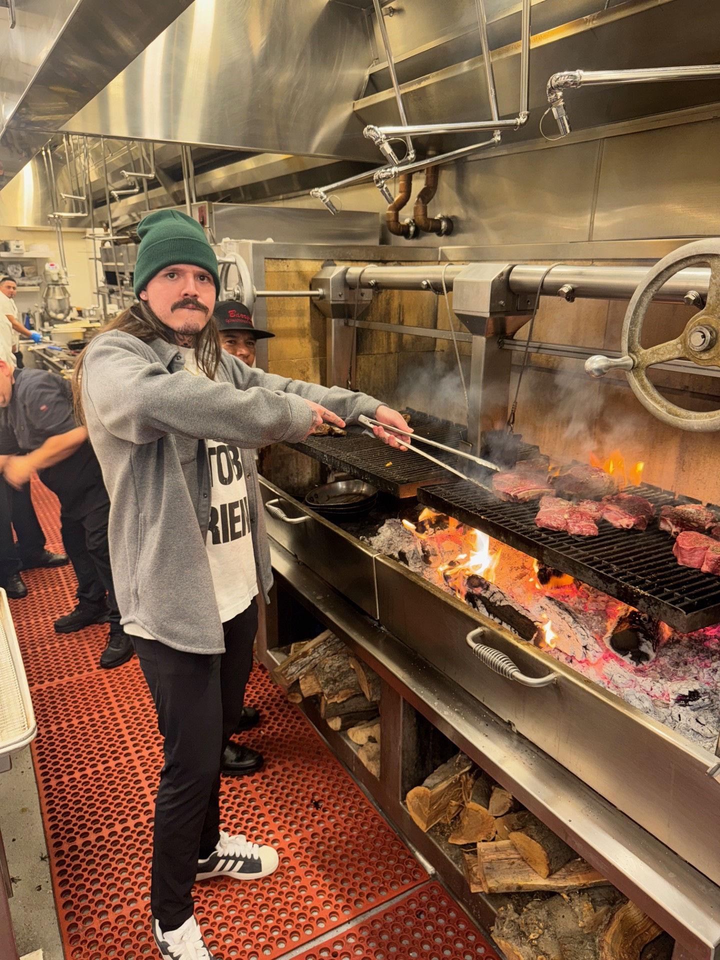 wwe dominik mysterio kitchen barrys prime circa las vegas