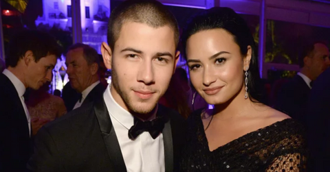 Demi Lovato and Nick Jonas