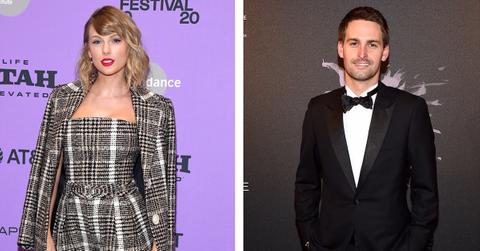 Taylor Swift and Evan Spiegel