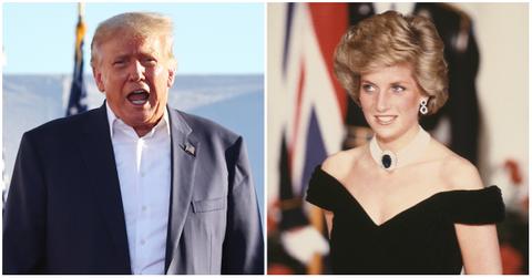 Donald Trump, Princess Diana of Wales