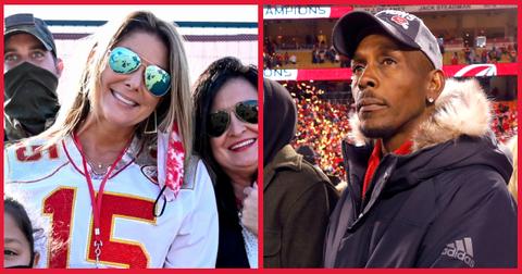 Randi Martin and Patrick Mahomes Sr.