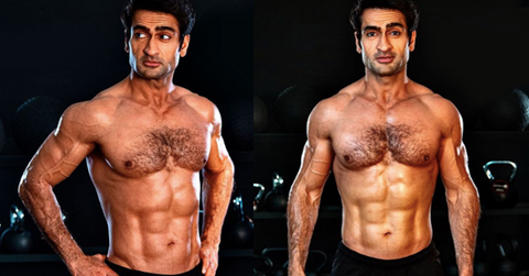 featured kumail shirtless