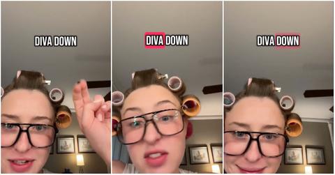 Woman says people are commenting "diva down" on new of Pope Francis's death.