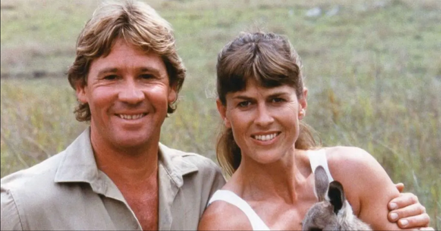 Terri Irwin and Steve Irwin