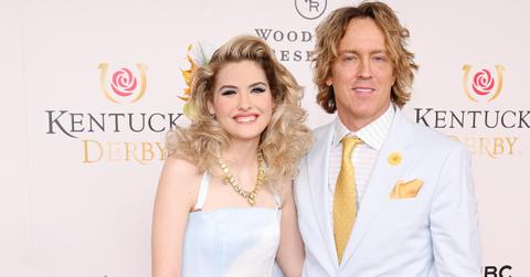 Dannielynn Birkhead and her father Larry attended the 2023 Kentucky Derby.