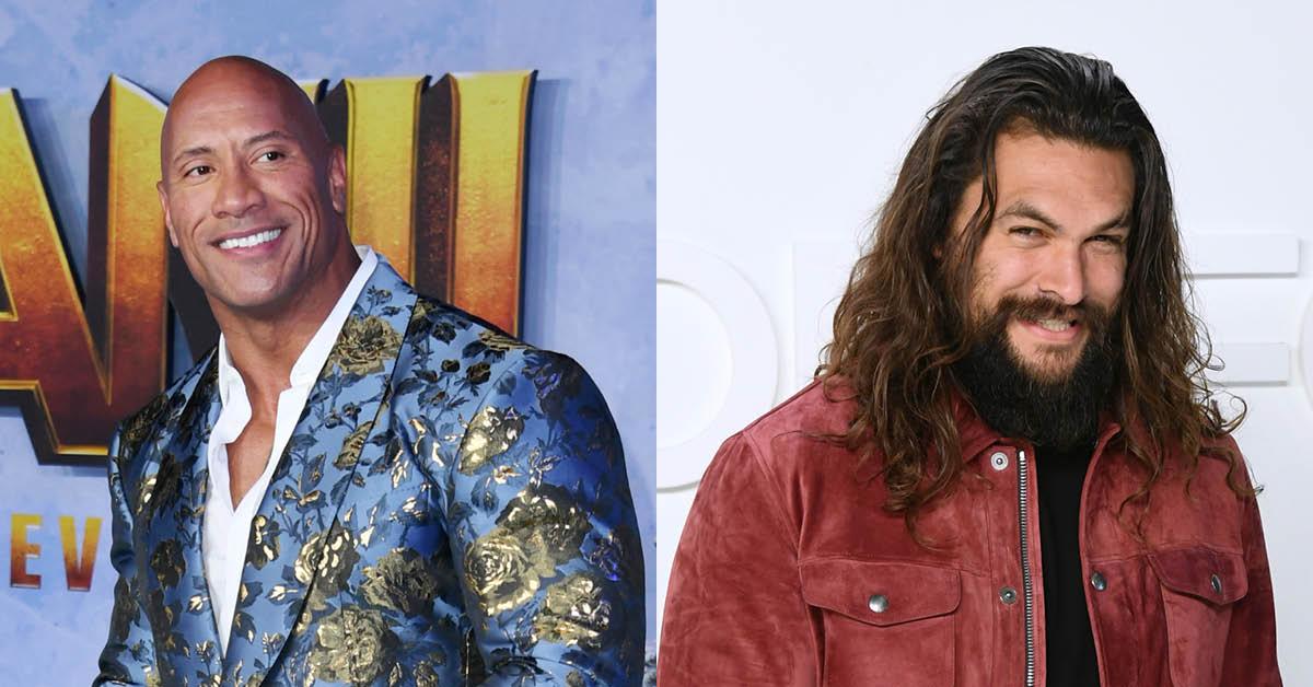 Dwayne“The Rock”Johnson和Jason Momoa