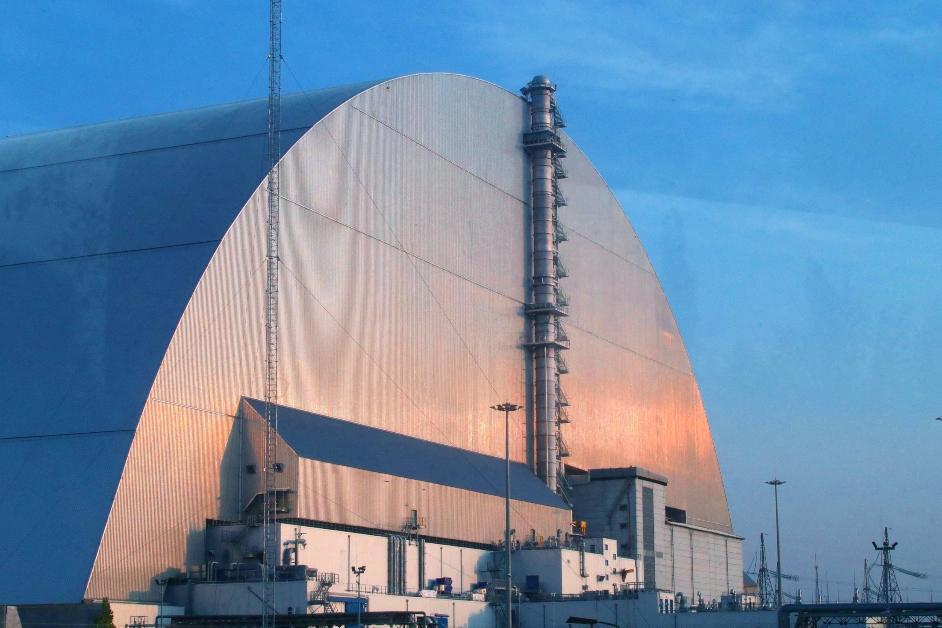 Chernobyl radiation shield