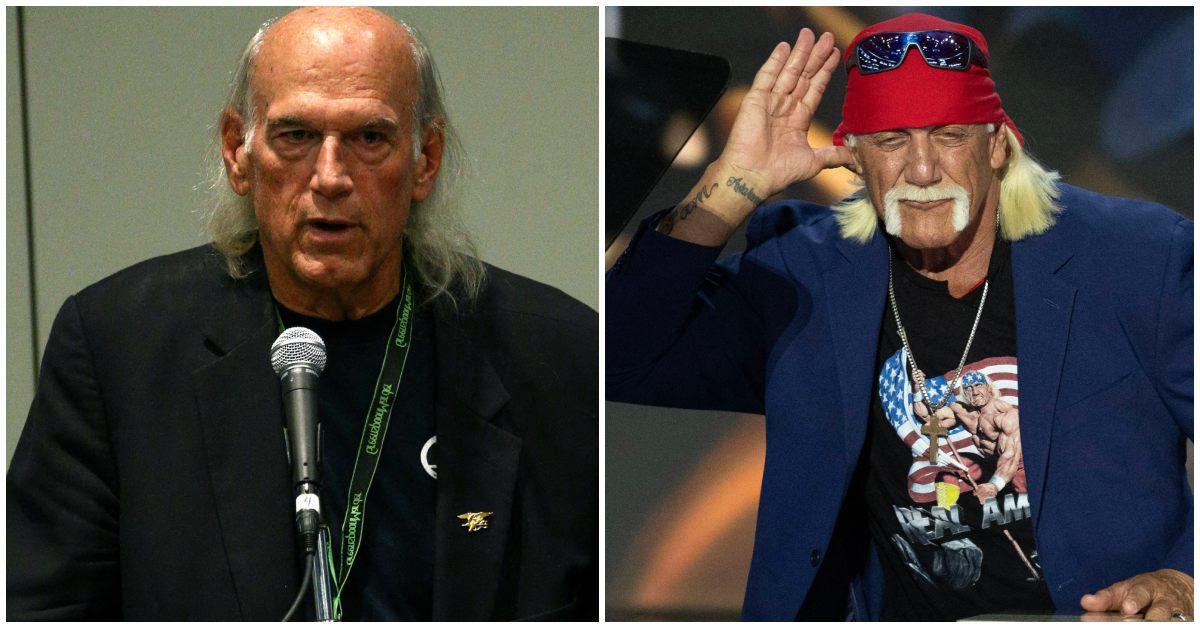 Jesse Ventura and Hulk Hogan