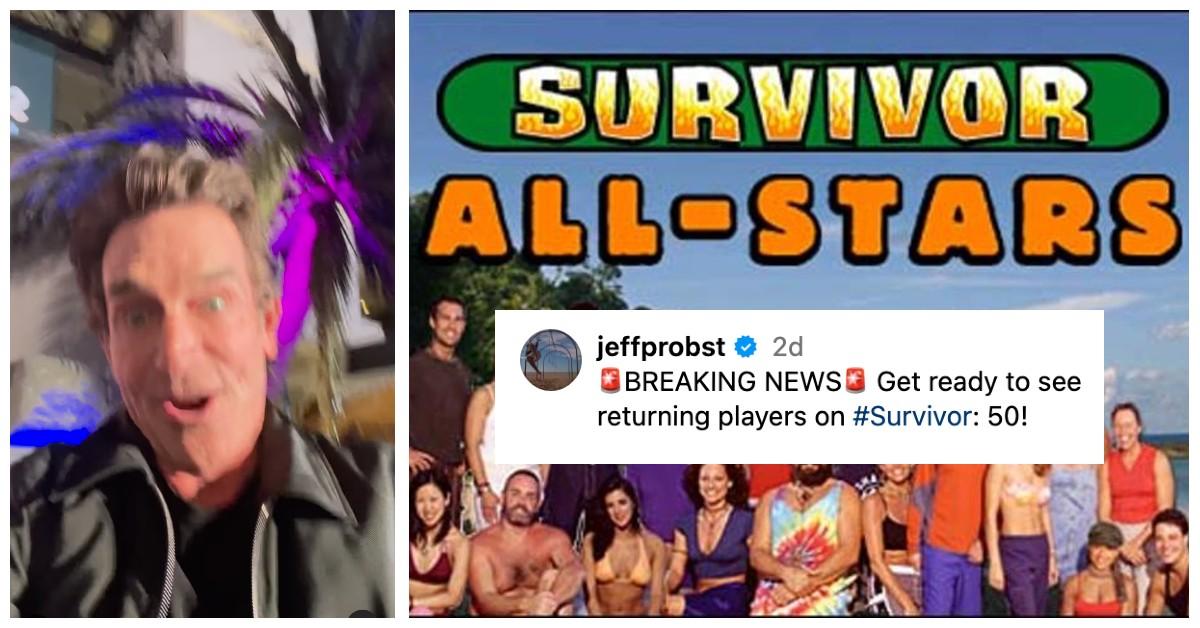 Jeff Probst announces Season 50 of 'Survivor'