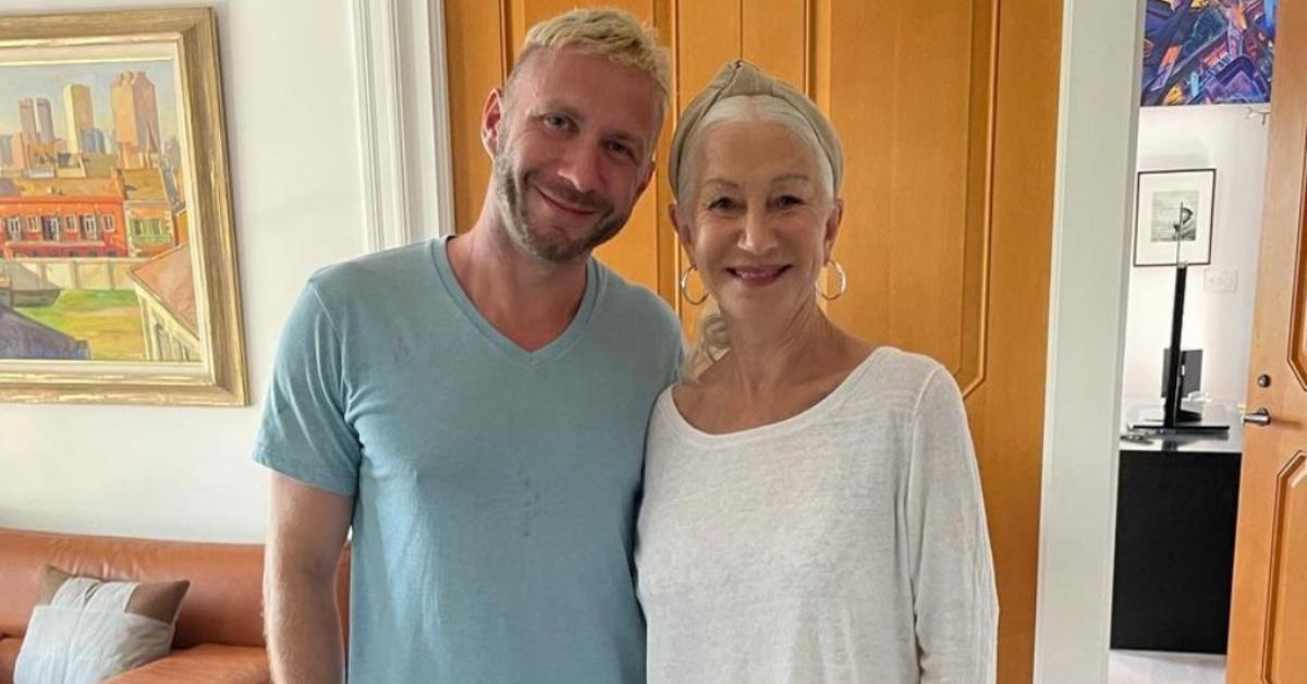 Serhat Gumrukcu and Helen Mirren