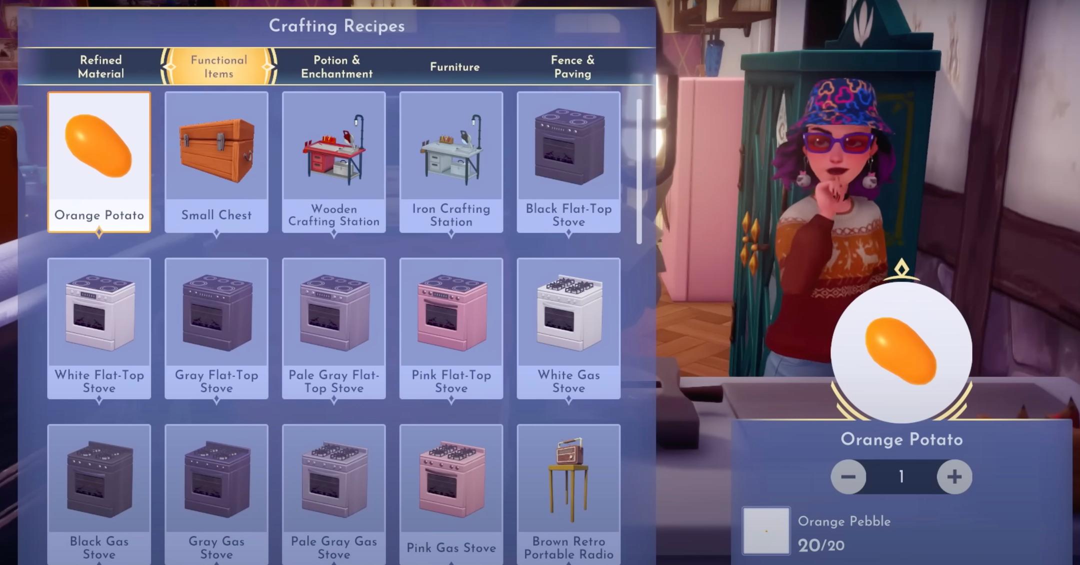 How to Find the Orange Potato in 'Disney Dreamlight Valley'