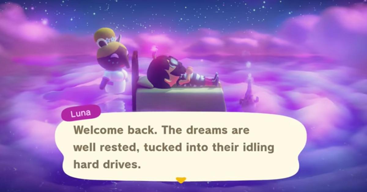 animal crossing dreams