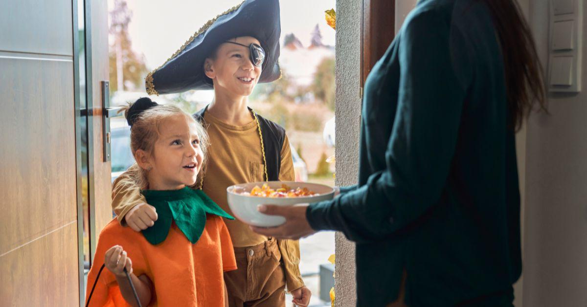 kids trick or treating