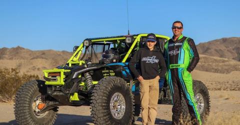 Robert Parker and his son Nathan