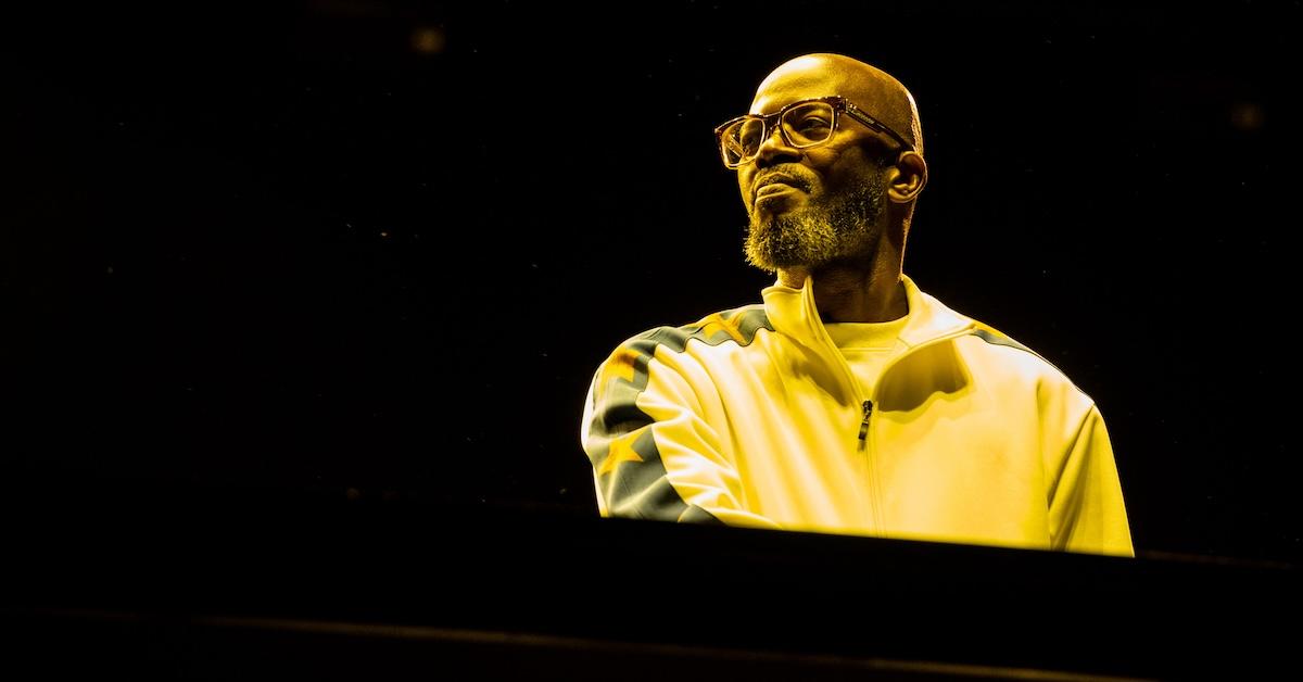 DJ Black Coffee performs at the 2022 Coachella Valley Music And Arts Festival on April 22, 2022