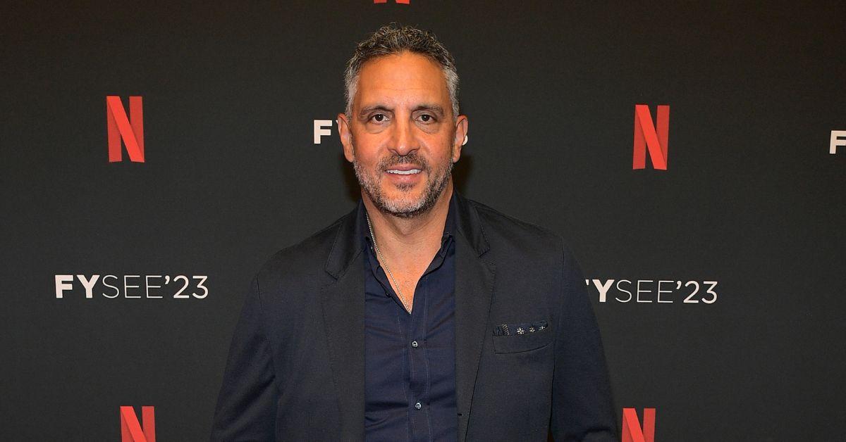 Mauricio Umansky poses for a photo at a Netflix premiere