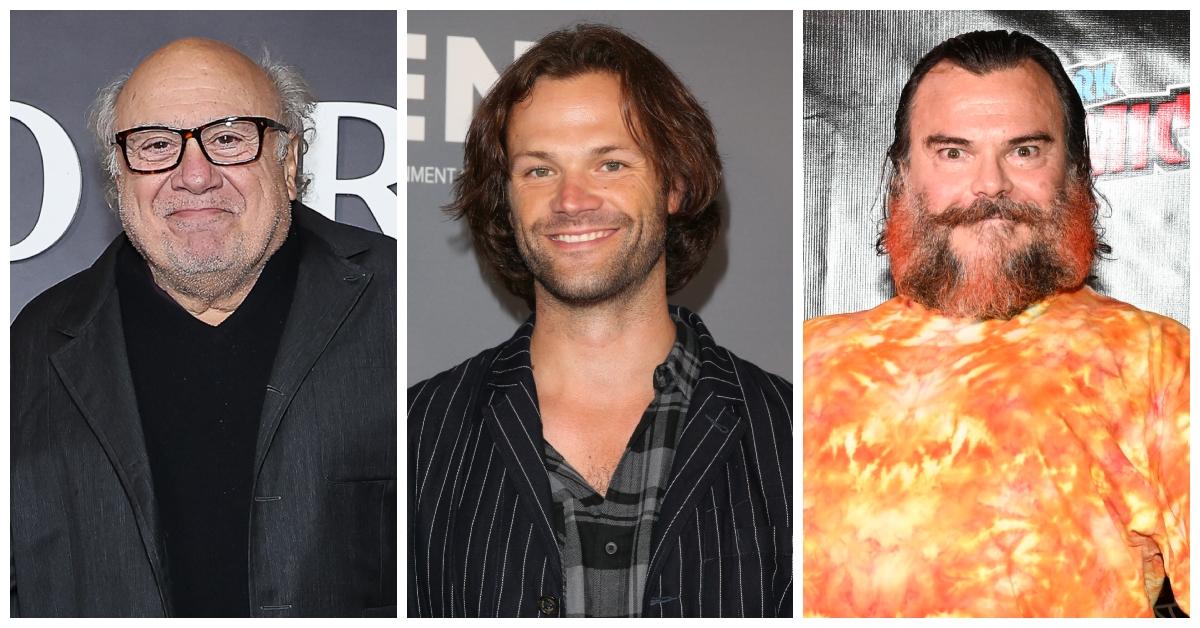 (L-R) Danny DeVito, Jared Padalecki, and Jack Black