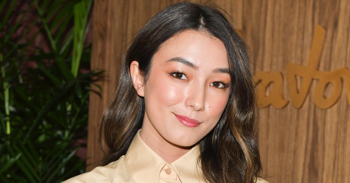 Natasha Liu Bordizzo attends the ELLE x Ferragamo Hollywood Rising Party.