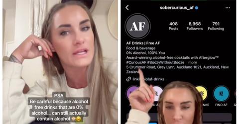 Sober TikToker Brittany Jade