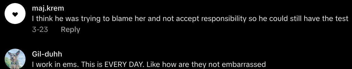 man blames wife for medication