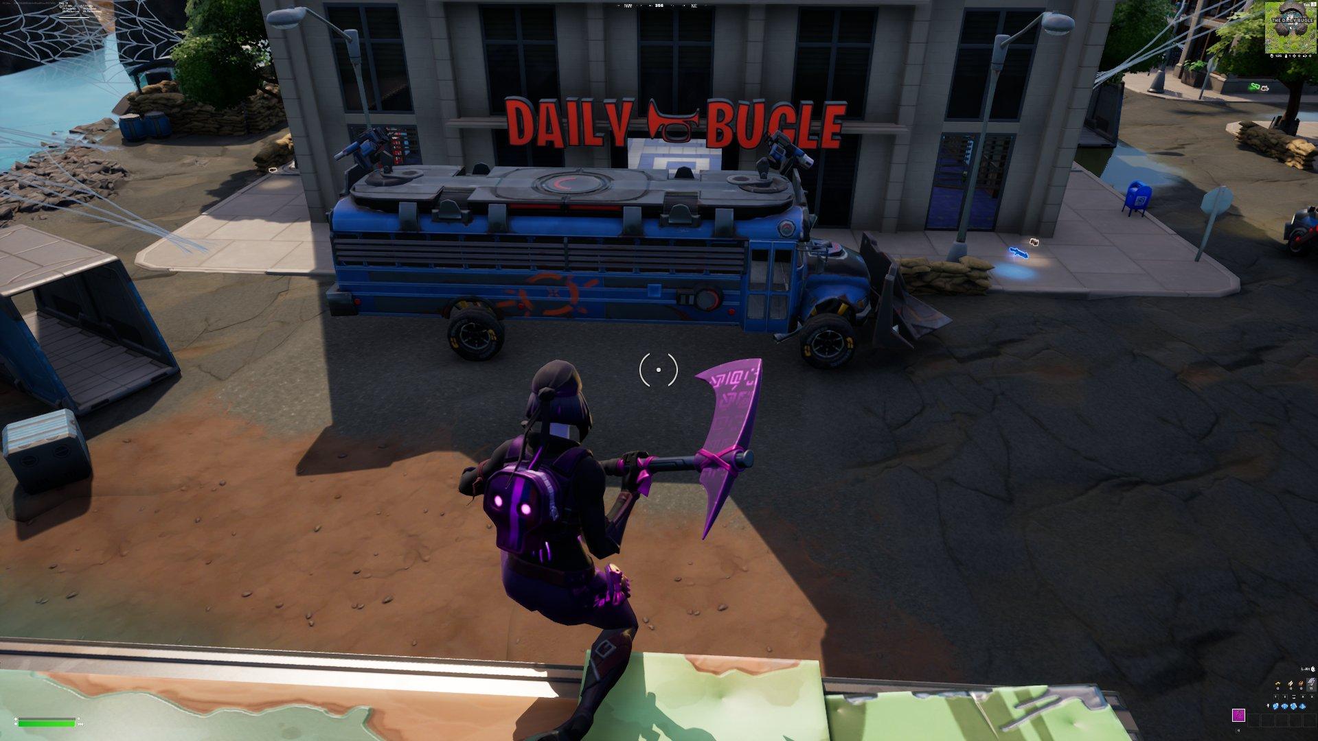 The Armored Battle Bus in 'Fortnite'