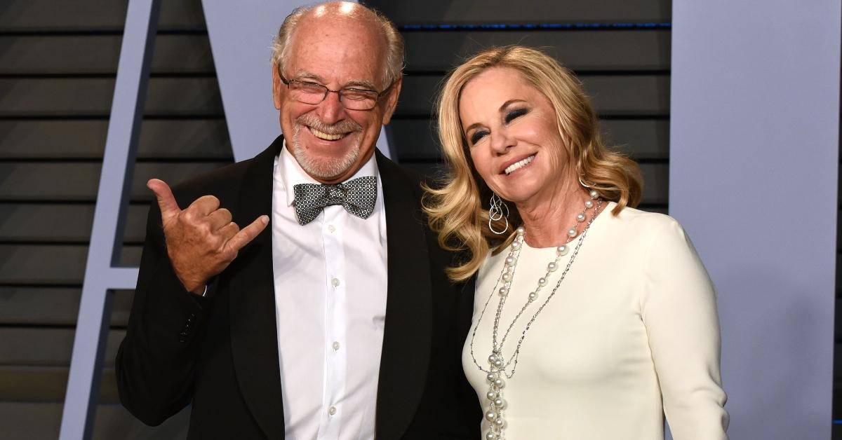 Jimmy Buffett and Jane Slagsvol attend 2018 Vanity Fair Oscar Party