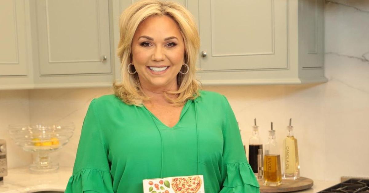 Julie Chrisley in her kitchen