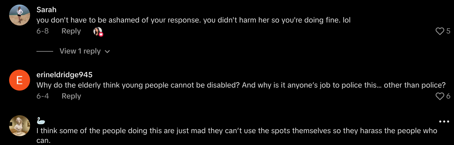 amputee accosted over wheelchair