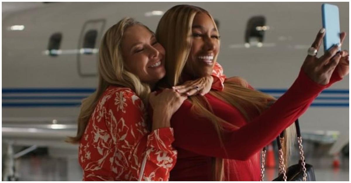 (l-r): Kym Johnson-Herjavec and NeNe Leakes