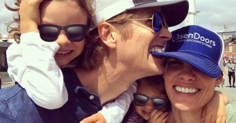 David Paul Olsen, Daniela Ruah, and their children