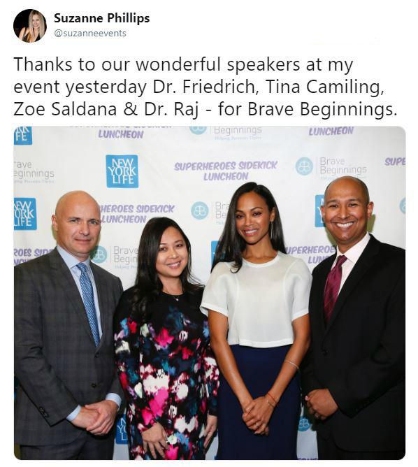 zoe saldana brave beginnings