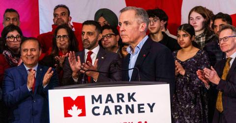 Mark Carney announcing that he will seek the Liberal Party nomination.