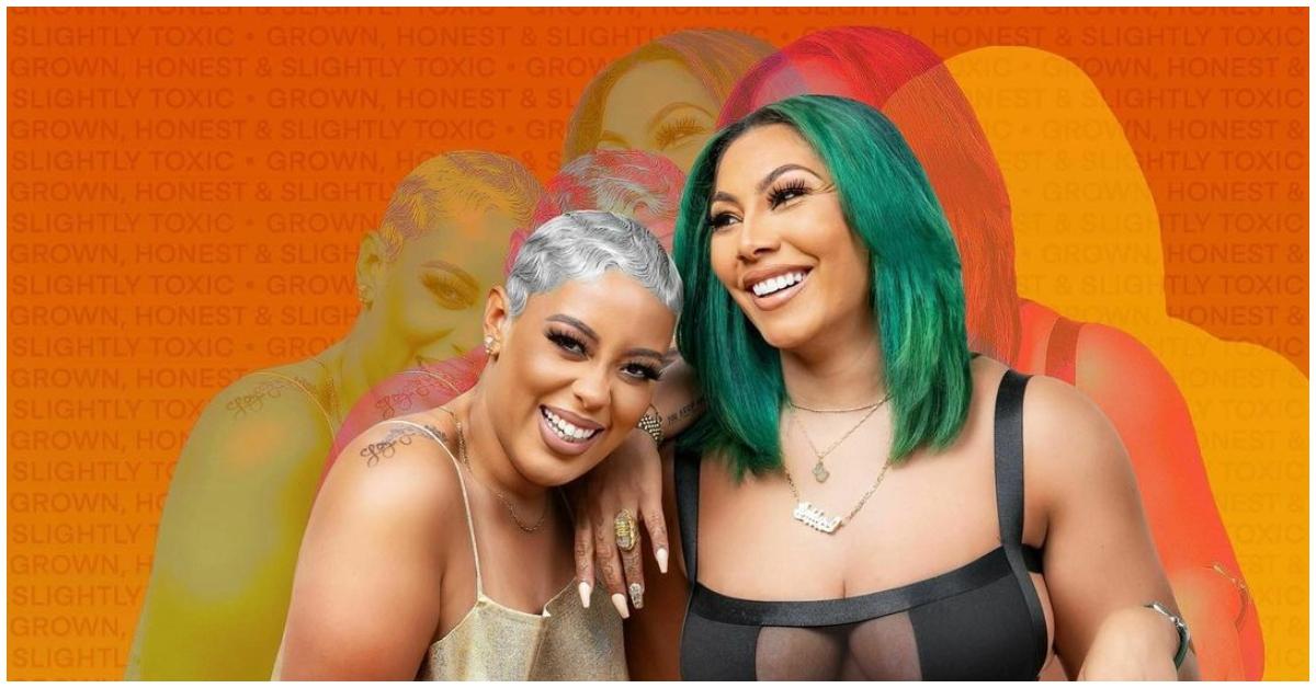 (l-r): Mandii B and Bridget Kelly on 'See the Thing Is...' cover art