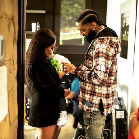 nipsey hussle and lauren london married