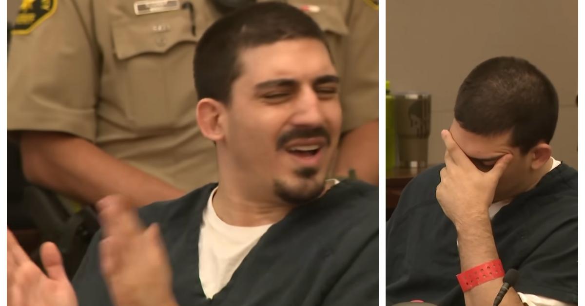 Ali Alubaban reacts to his sentence