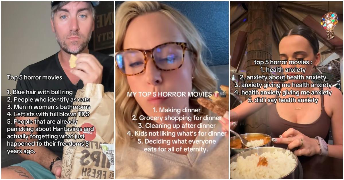 distractify.com - Chrissy Bobic - The Top 5 Horror Movies Trend on TikTok Isn't About Actual Scary Movies