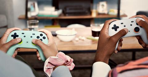 Google Stadia controllers